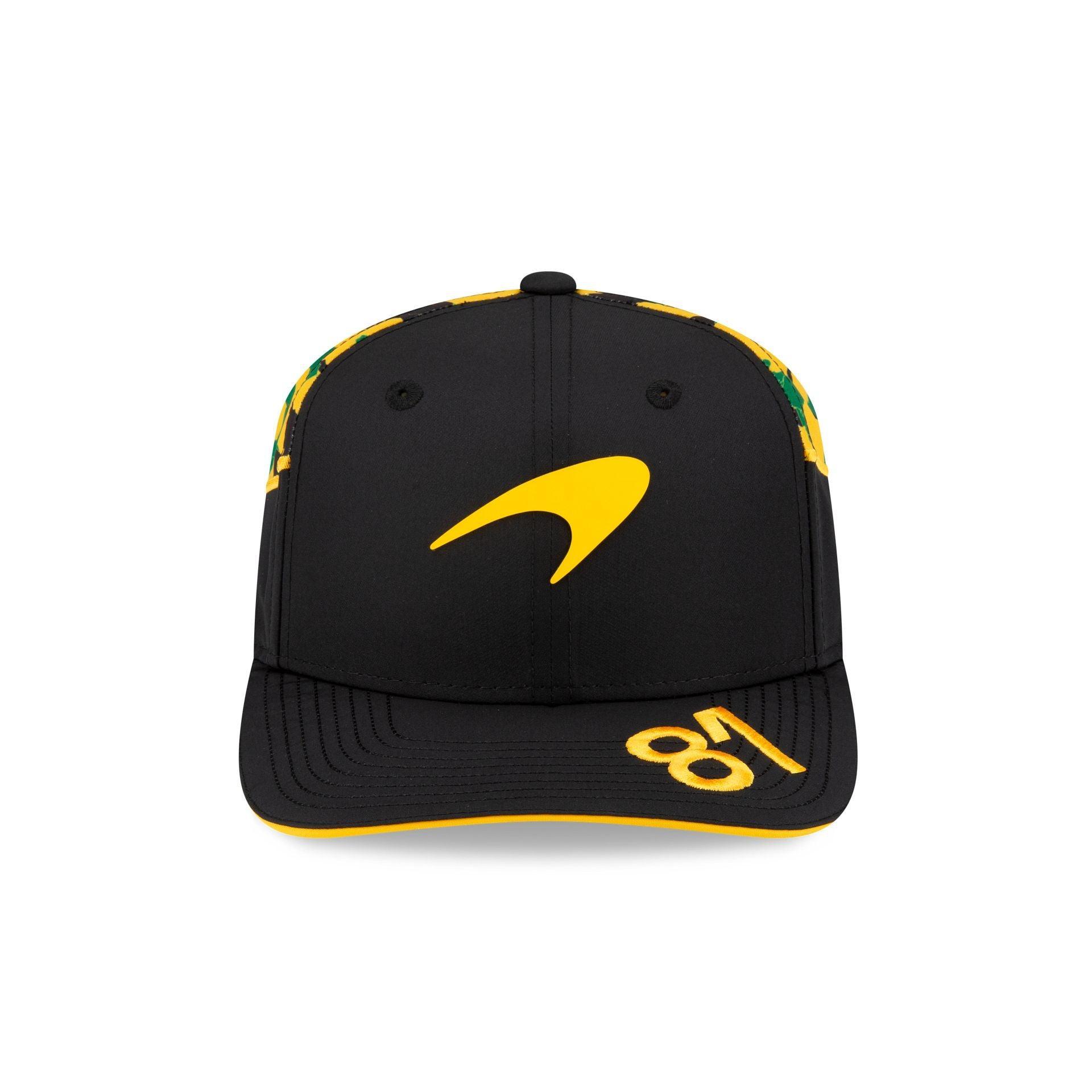 2024 McLaren Formula 1 Team Oscar Piastri Black 9FIFTY Original Fit Snapback Hat Male Product Image