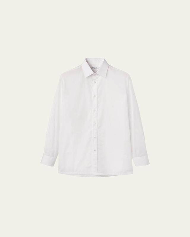 Mens Cotton Poplin Dress Shirt Product Image