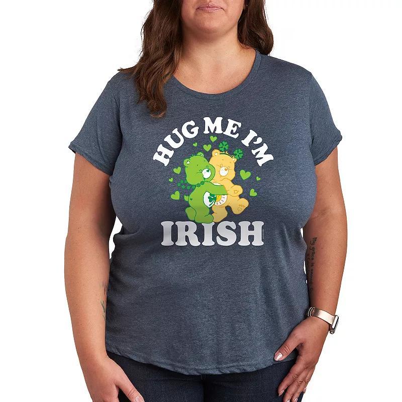 Plus Care Bears Hug Me Im Irish Graphic Tee, Womens Product Image