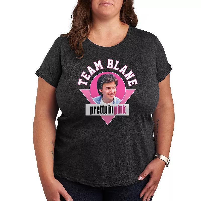 Plus Pretty in Pink Team Blane Graphic Tee, Womens Product Image