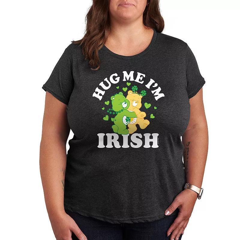 Plus Care Bears Hug Me Im Irish Graphic Tee, Womens Product Image