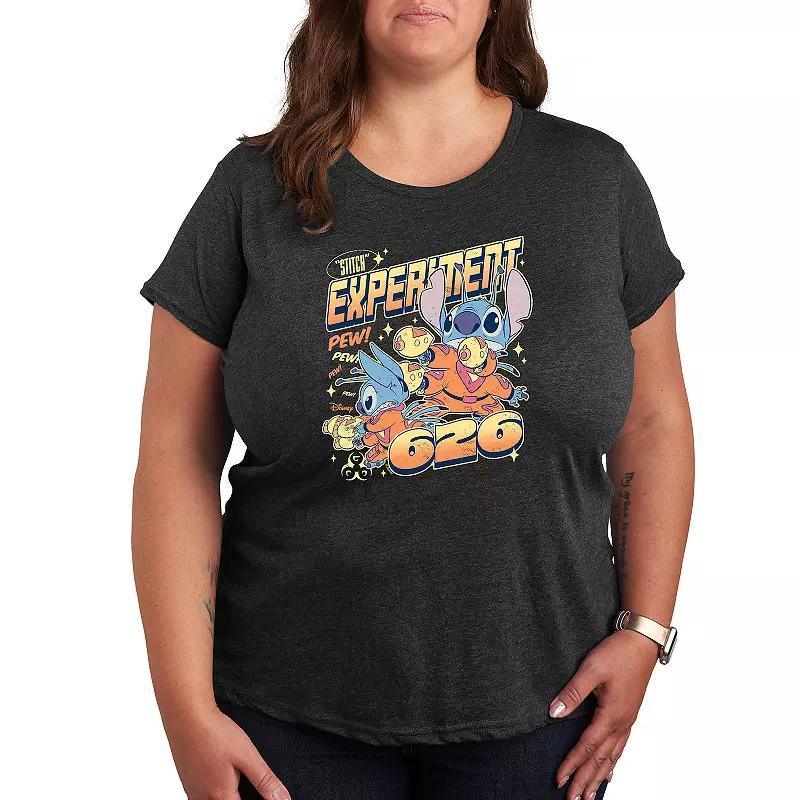 Disneys Lilo & Stitch Plus Experiment 626 Graphic Tee, Womens Product Image