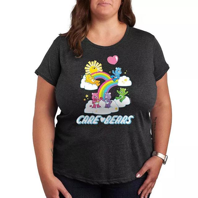 Plus Care Bears Group Logo Graphic Tee, Womens Product Image