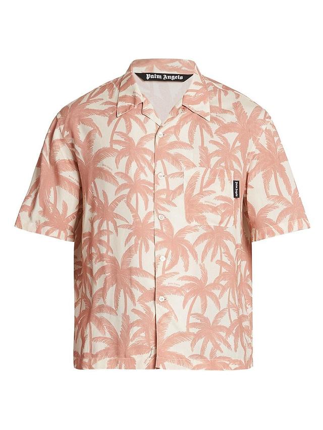 Mens Palms Short-Sleeve Camp Shirt Product Image