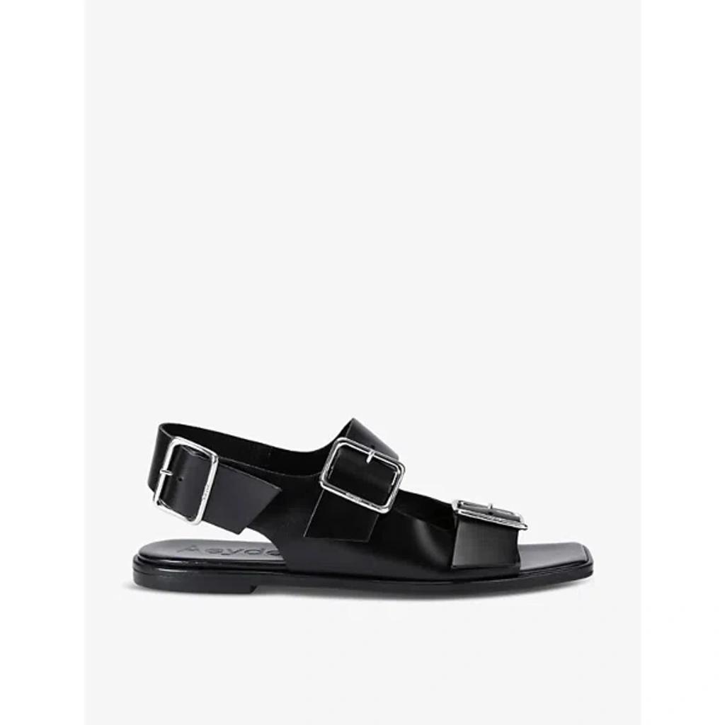 Thekla Leather Sandals In Black Product Image