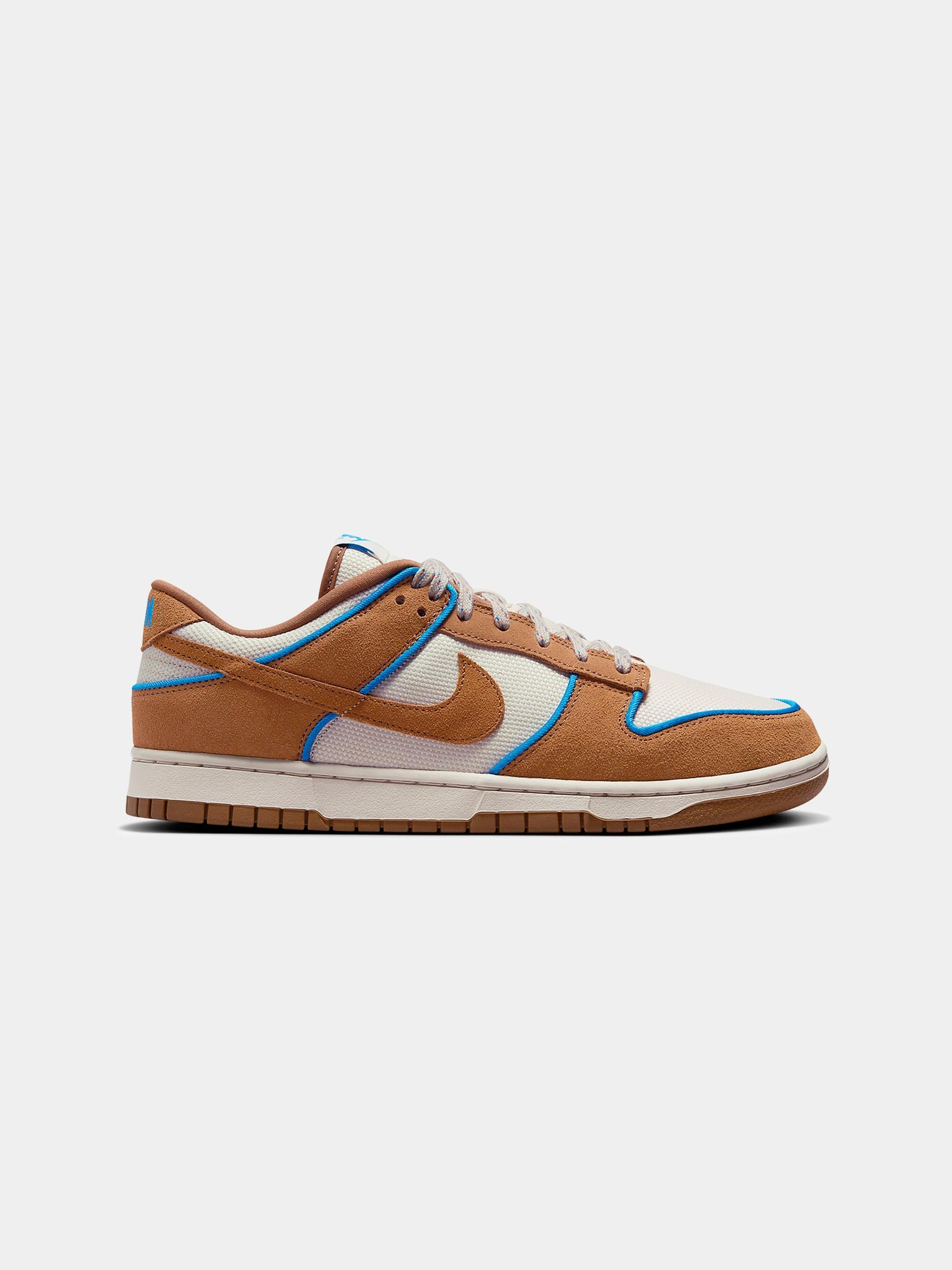 Nike Dunk Low Retro PRM (Lt. Orewood Brown/Lt. British Tan/Photo Blue) Product Image