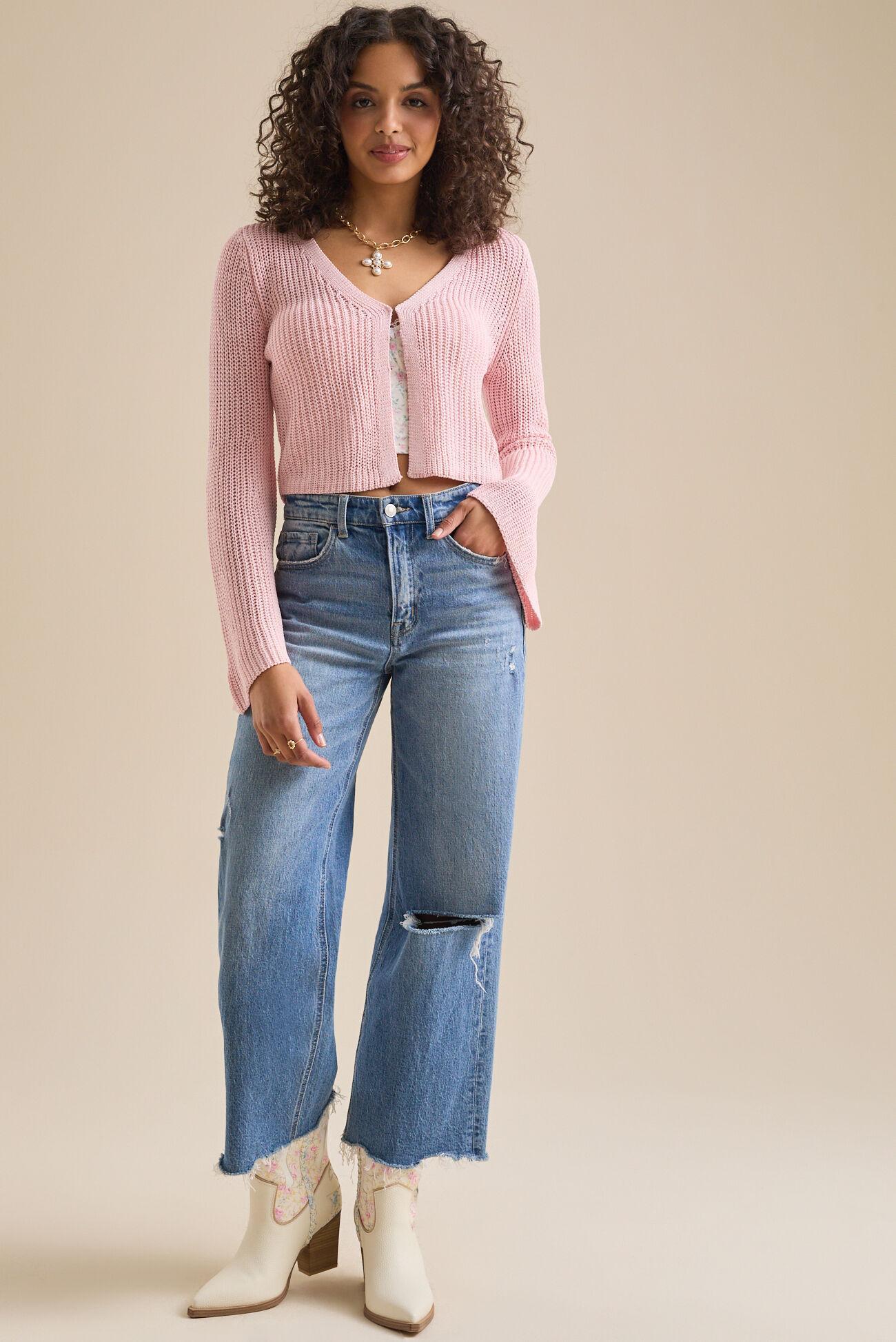 Billie Knit Cropped Top Product Image