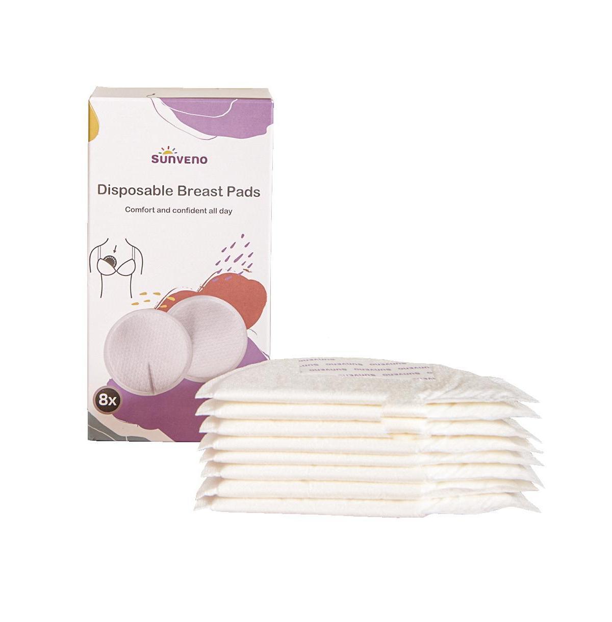 Sunveno Womens Ultra Slim Breastfeeding Disposable Pads - White Product Image