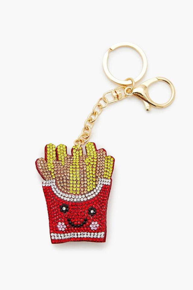 Rhinestone French Fry Keychain | Forever 21 Product Image