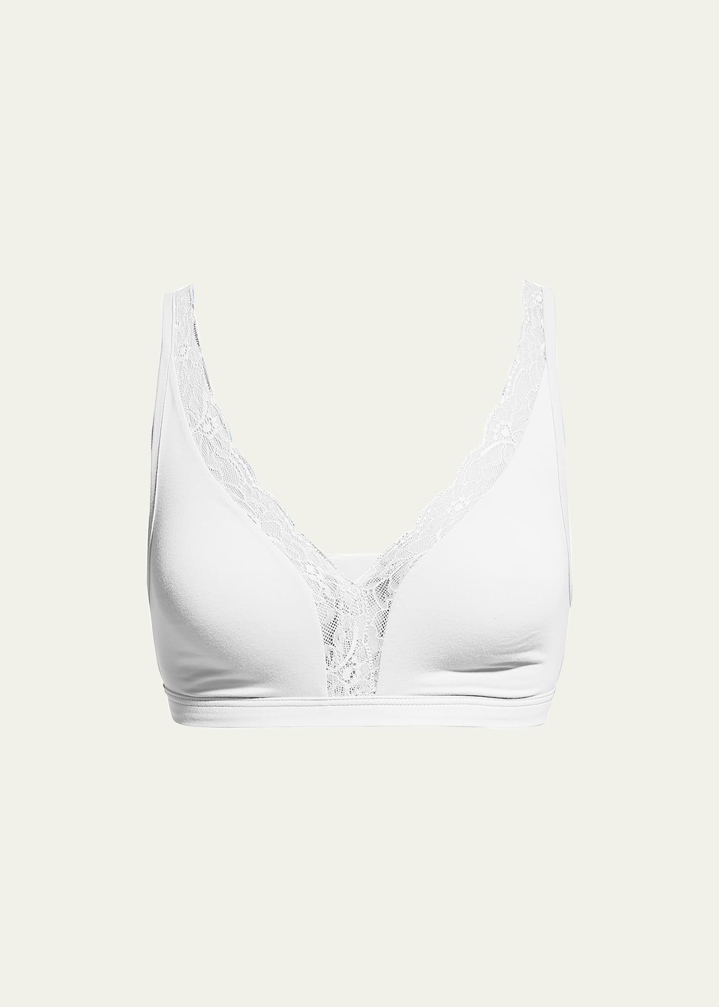 Hanro Cotton Lace Soft Cup Wireless Bra Product Image