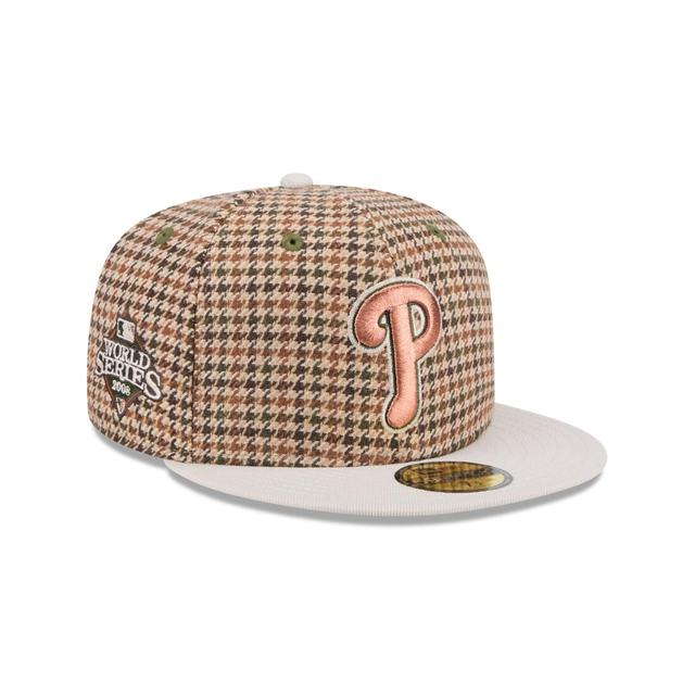 Philadelphia Phillies Houndstooth 59FIFTY Fitted Hat Male Product Image