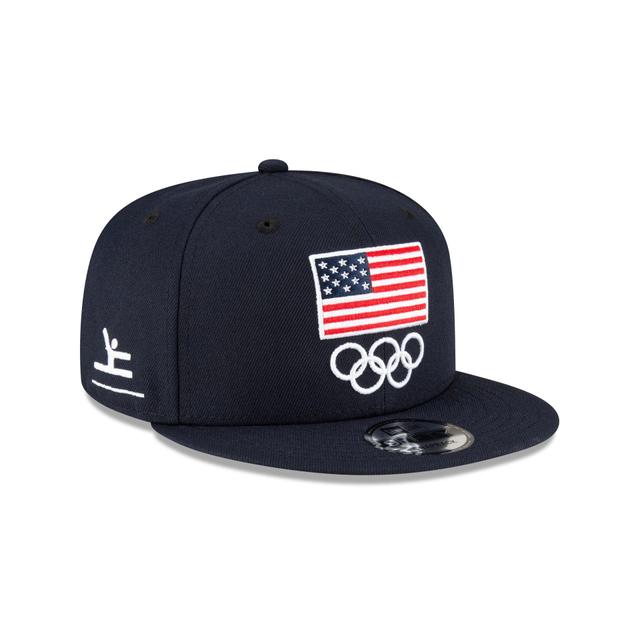 Team USA Gymnastics Navy 9FIFTY Snapback Hat Male Product Image