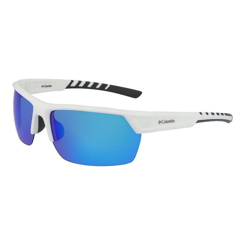 Mens Columbia Peak Racer Polarized Modified Rectangle Sunglasses Product Image