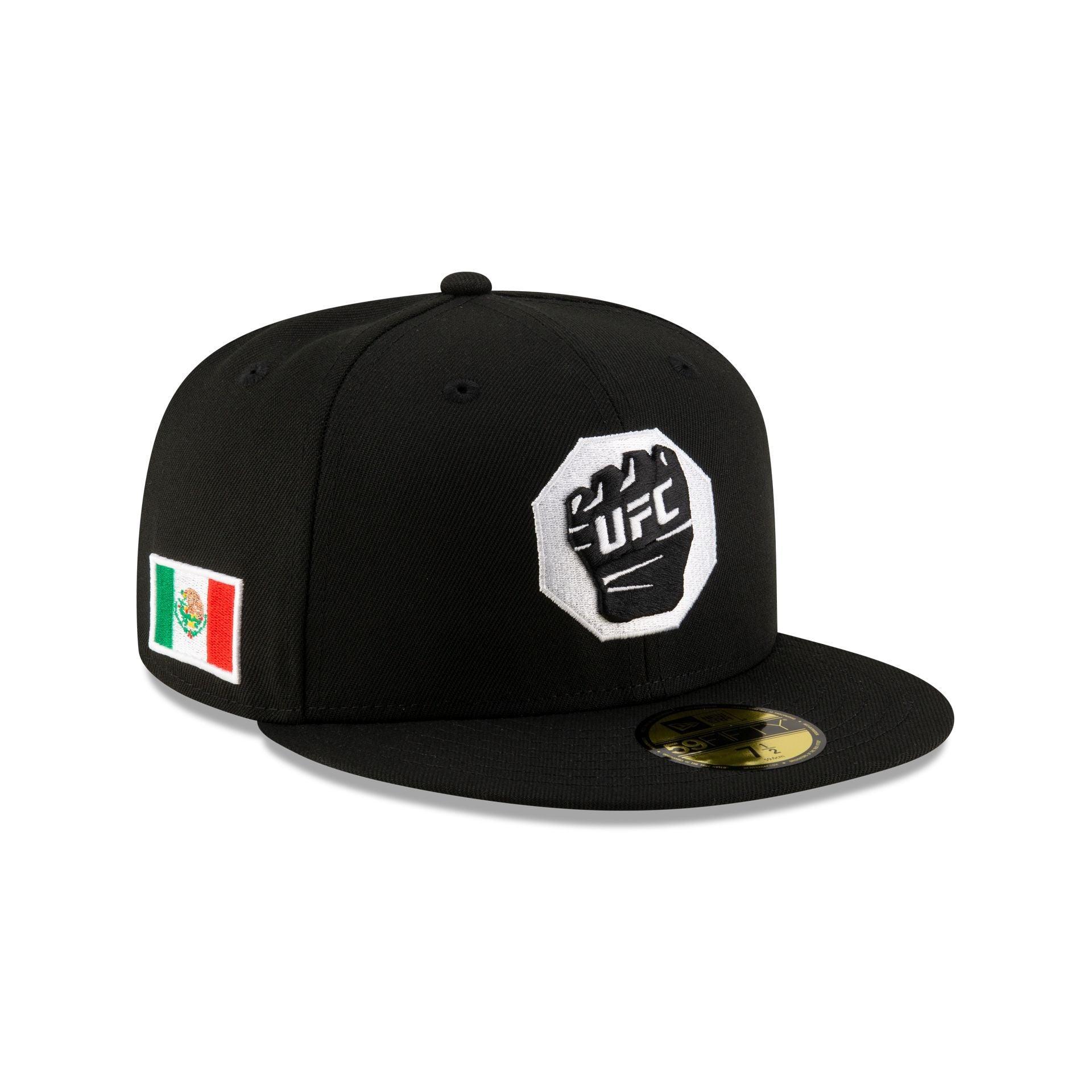 UFC Mexico Black Glove 59FIFTY Fitted Hat Male Product Image