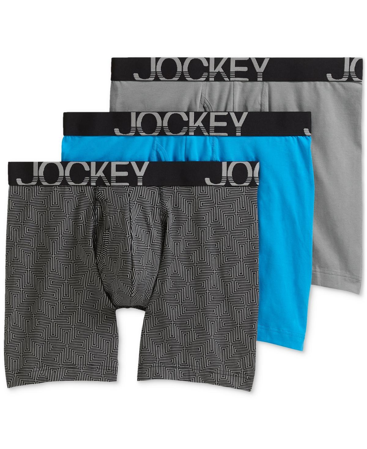 Mens Jockey 3-pack ActiveStretch Long Leg Briefs Product Image