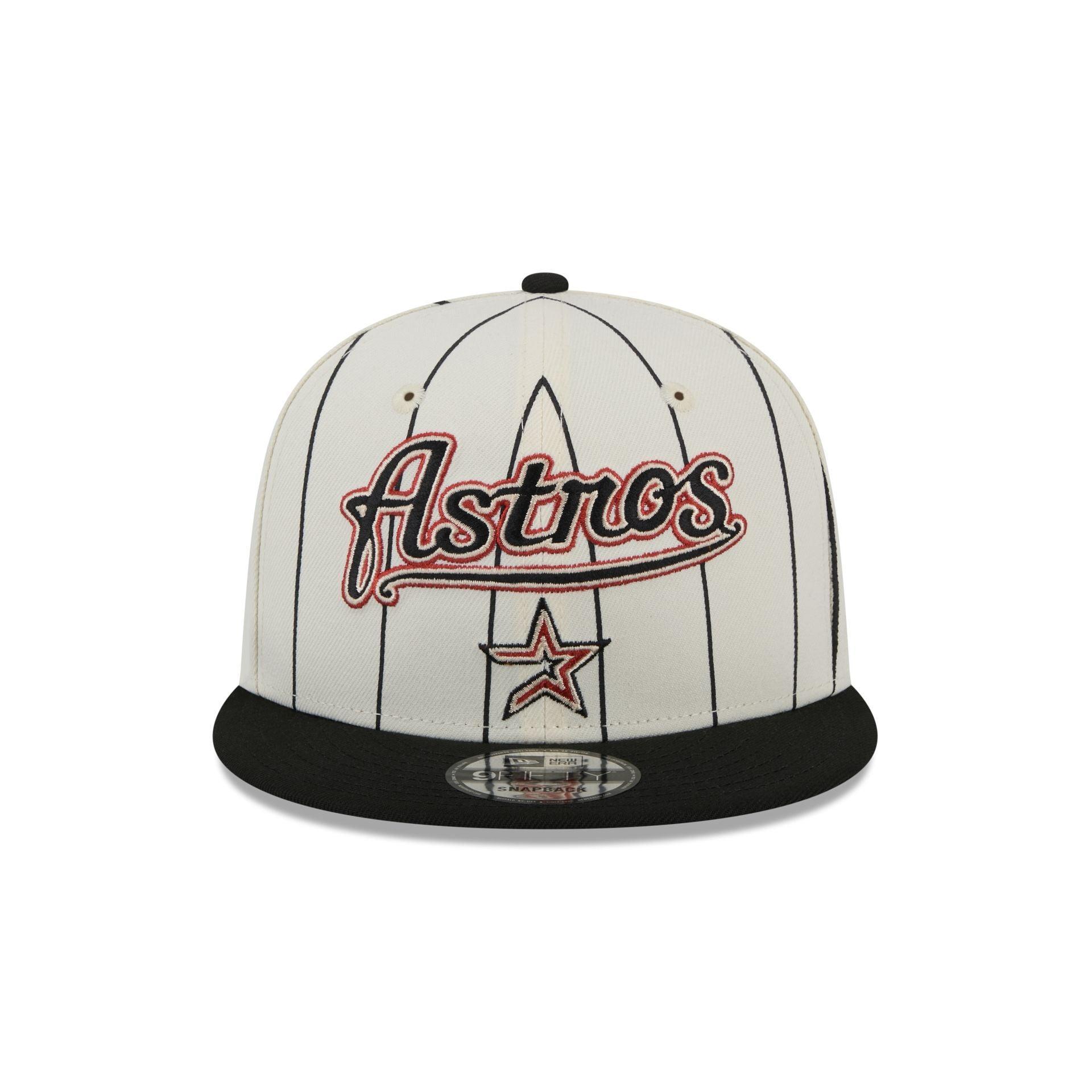 Houston Astros Jersey Pinstripe 9FIFTY Snapback Hat Male Product Image