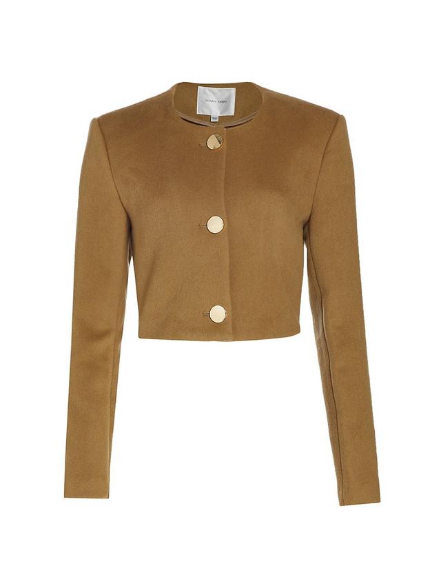 Womens Finn Cropped Jacket Product Image