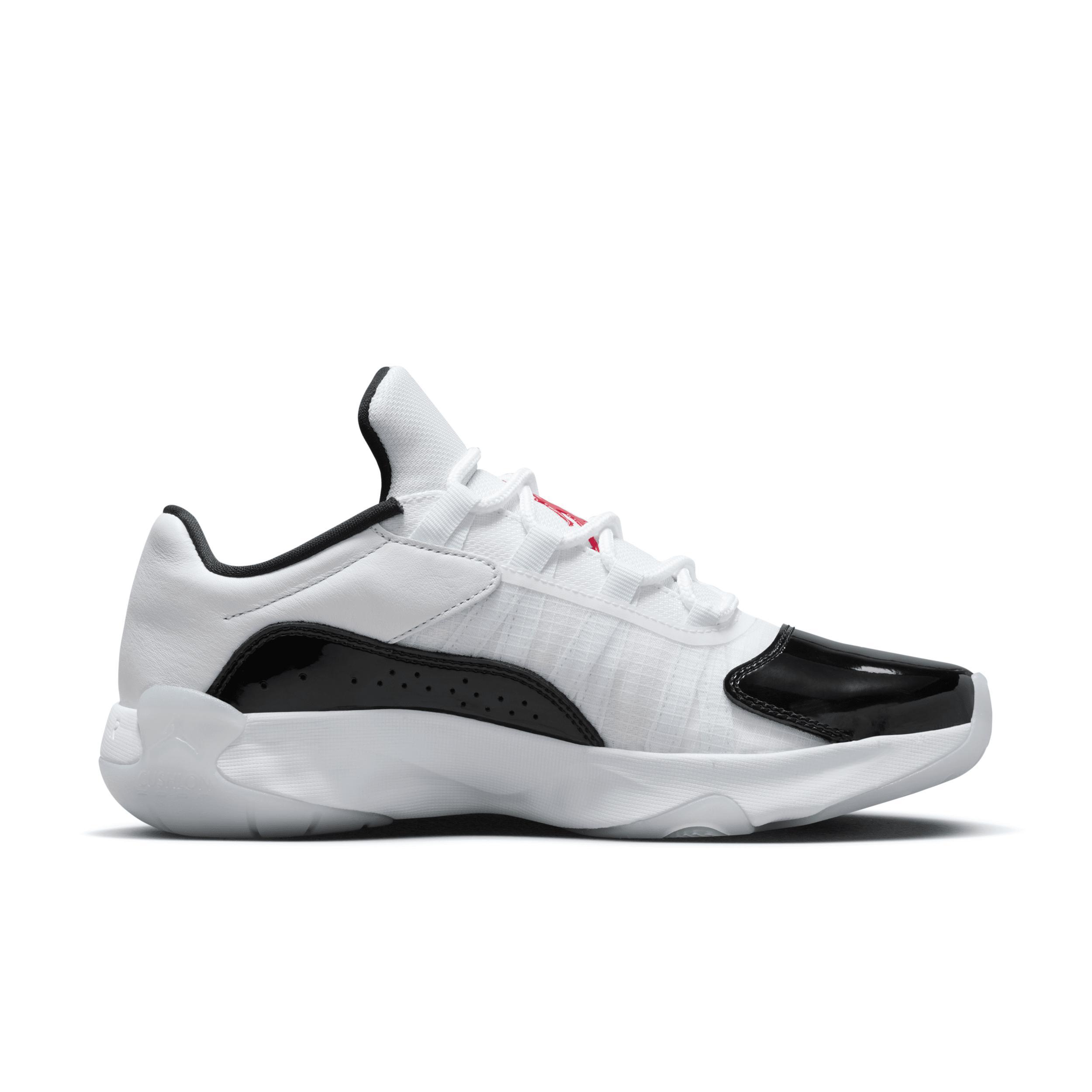 Jordan Womens Jordan AJ 11 CMFT Low - Womens Shoes White/University Red/Black Product Image