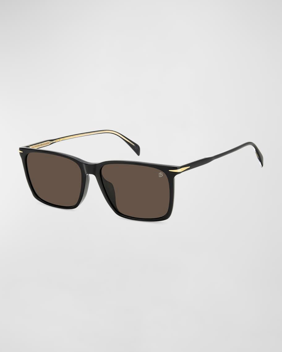 Men's Rectangle Acetate Sunglasses Product Image