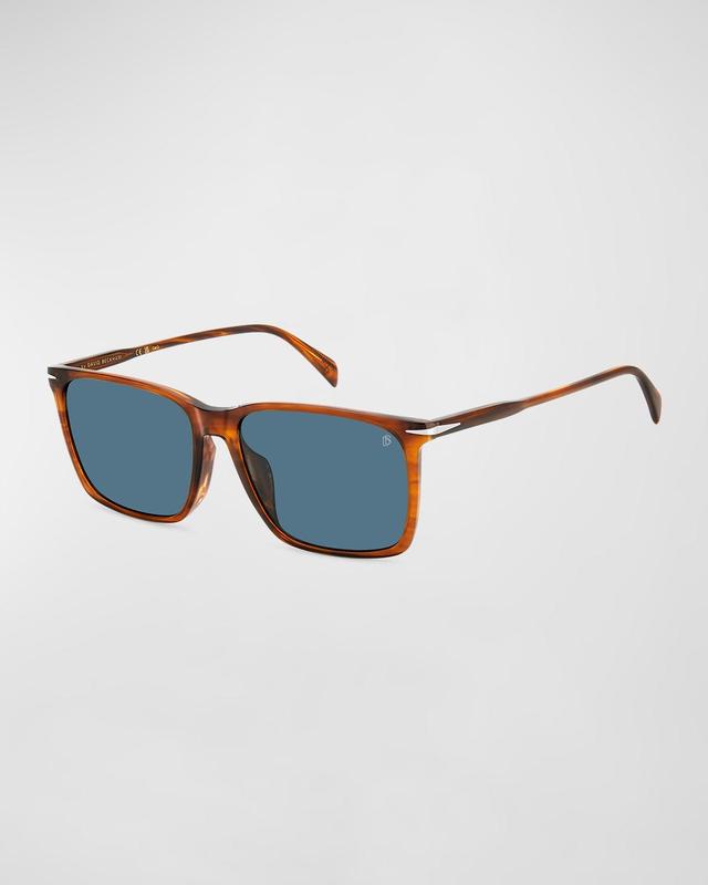 Men's Rectangle Acetate Sunglasses Product Image