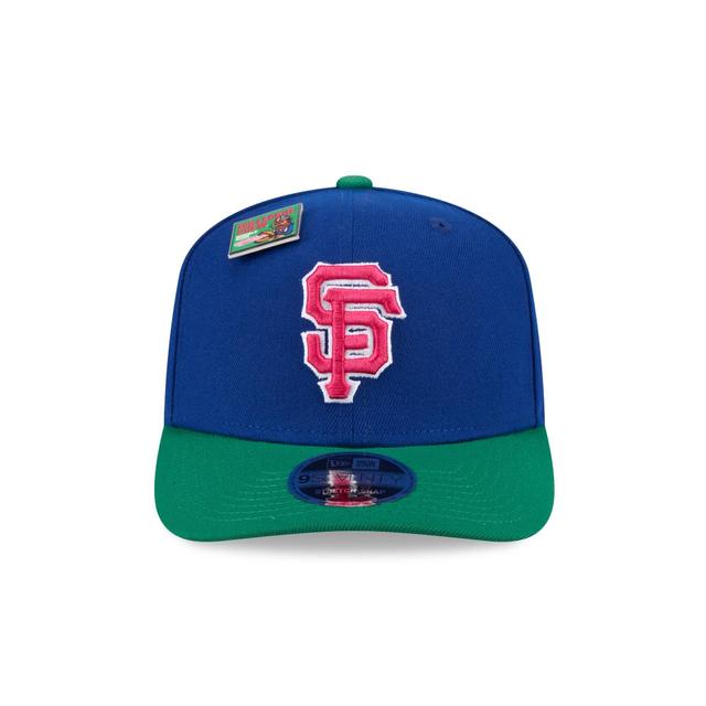 Big League Chew X San Francisco Giants Wild Pitch Watermelon 9SEVENTY Stretch-Snap Hat Male Product Image