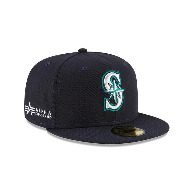 Alpha Industries X Seattle Mariners 59FIFTY Fitted Hat Male Product Image