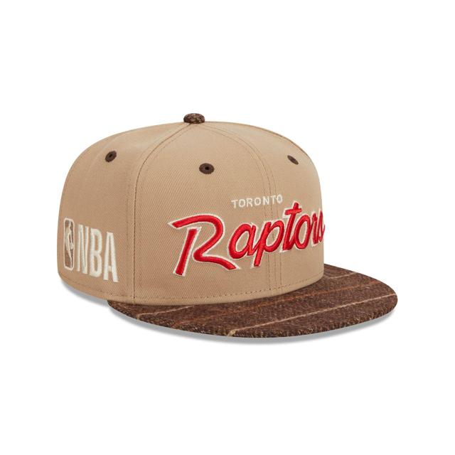 Toronto Raptors Traditional Check 9FIFTY Snapback Hat Male Product Image