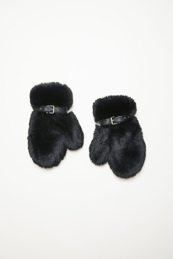 Fluffy buckle mittens Product Image