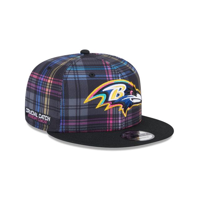 Baltimore Ravens 2024 Crucial Catch 9FIFTY Snapback Hat Male Product Image