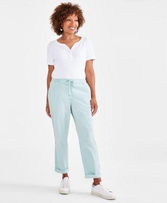 Style & Co Womens Pull On Cuffed Pants, Created for Macys Product Image