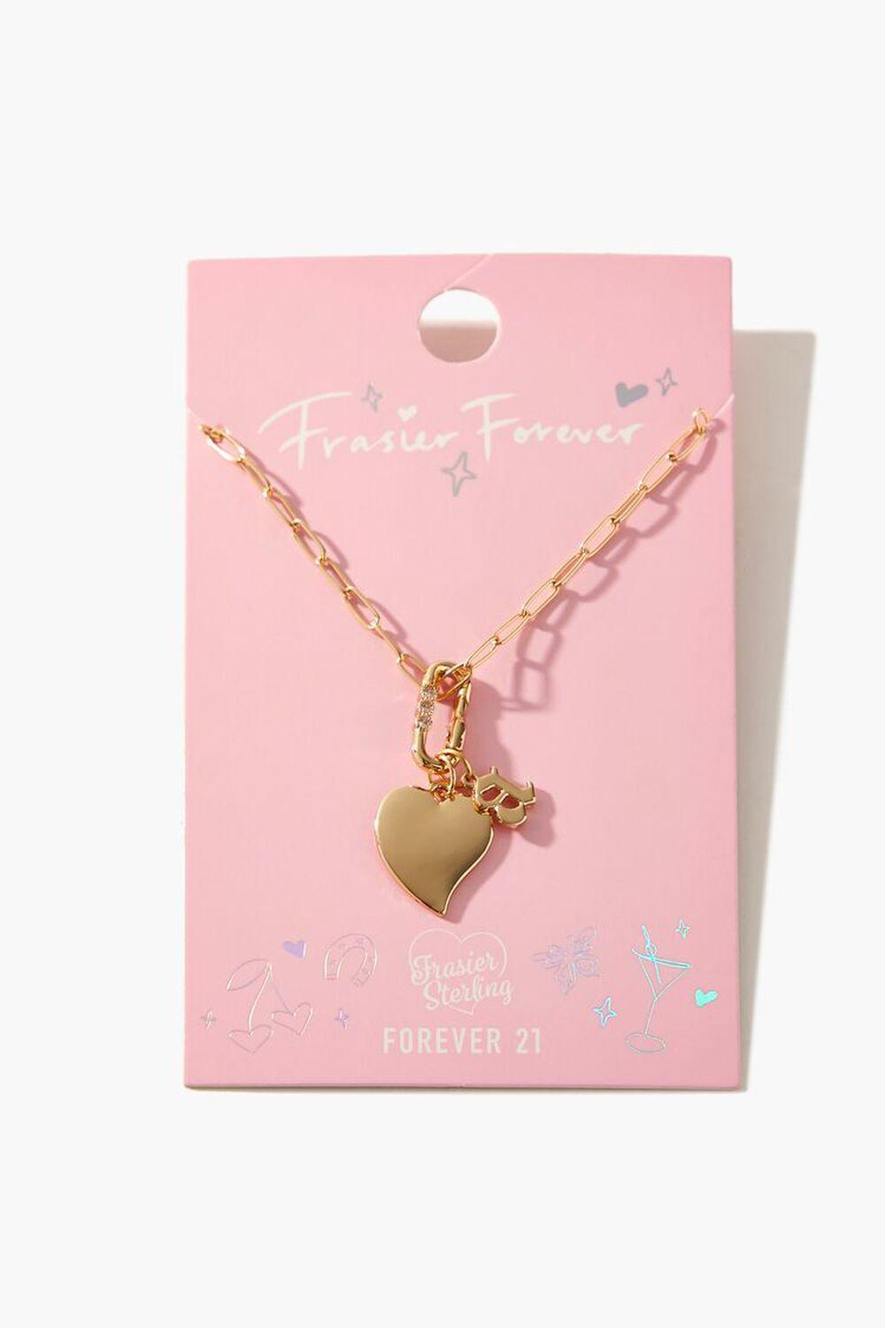 Frasier Sterling Initial Necklace | Forever 21 Product Image