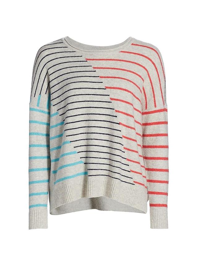 Womens Cozy Up Striped Sweater Product Image