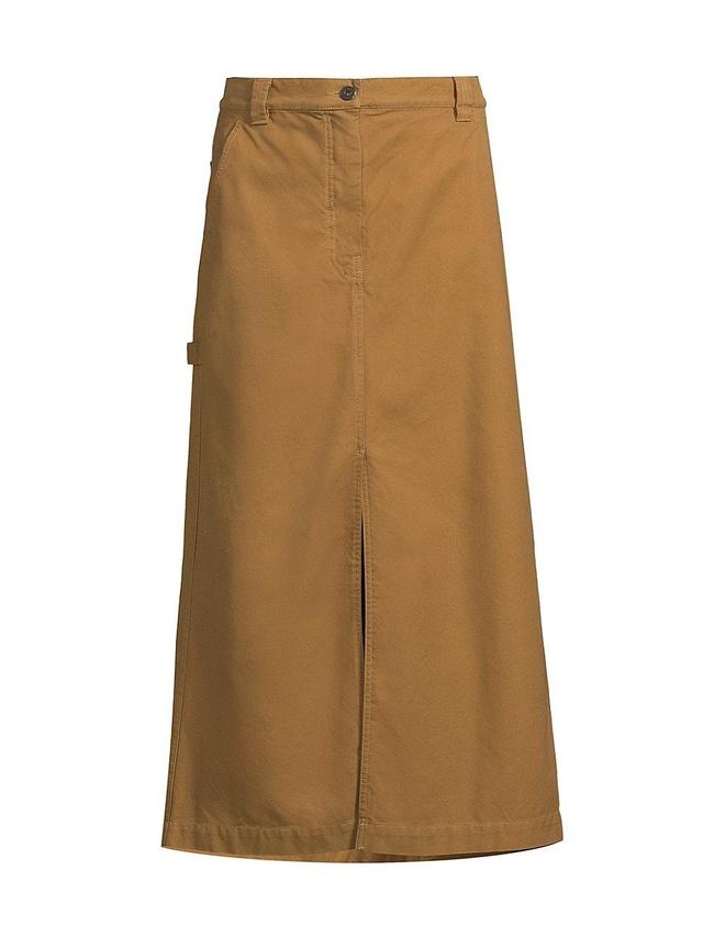 Womens Quincy Cotton A-Line Skirt Product Image