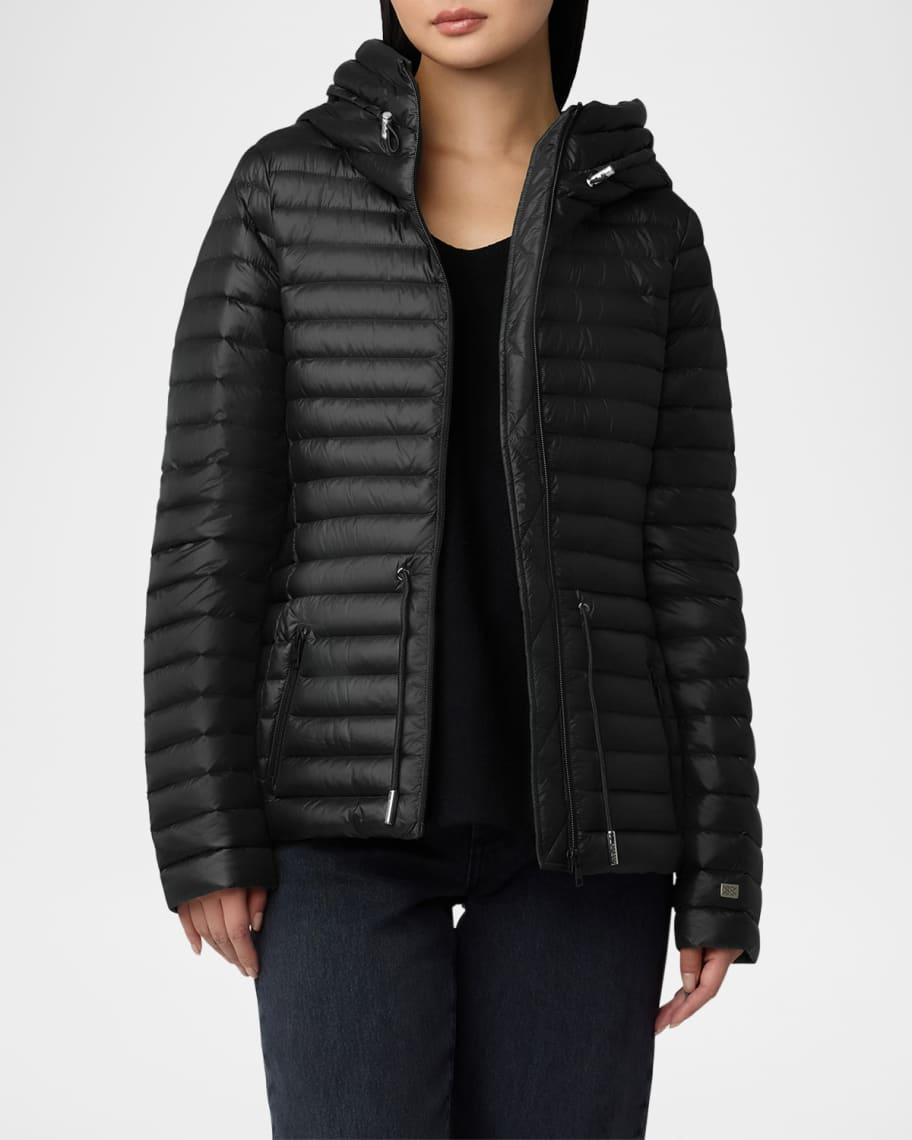 Ayleen Hooded Ultra-Lightweight Down Puffer Jacket Product Image