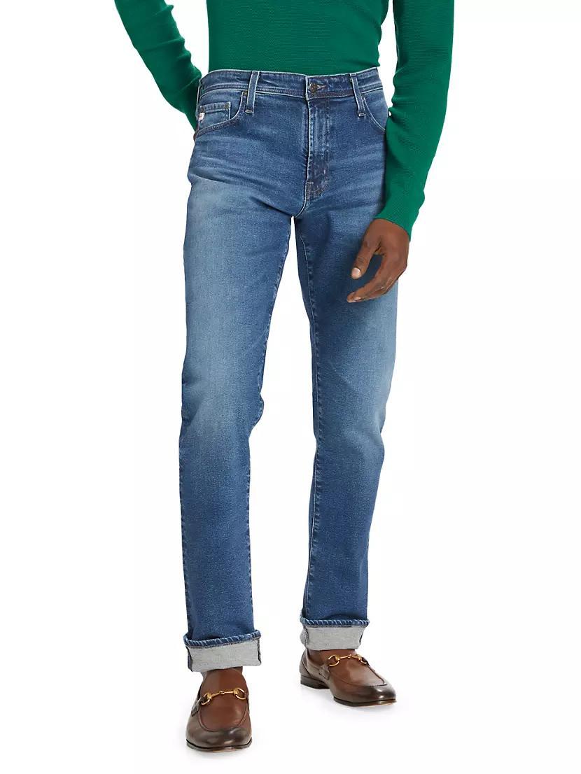 Tellis Stretch Slim-Straight Jeans Product Image