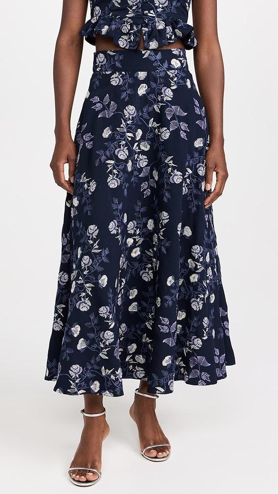 Agua by Agua Bendita Bergamota Sueño Skirt | Shopbop Product Image