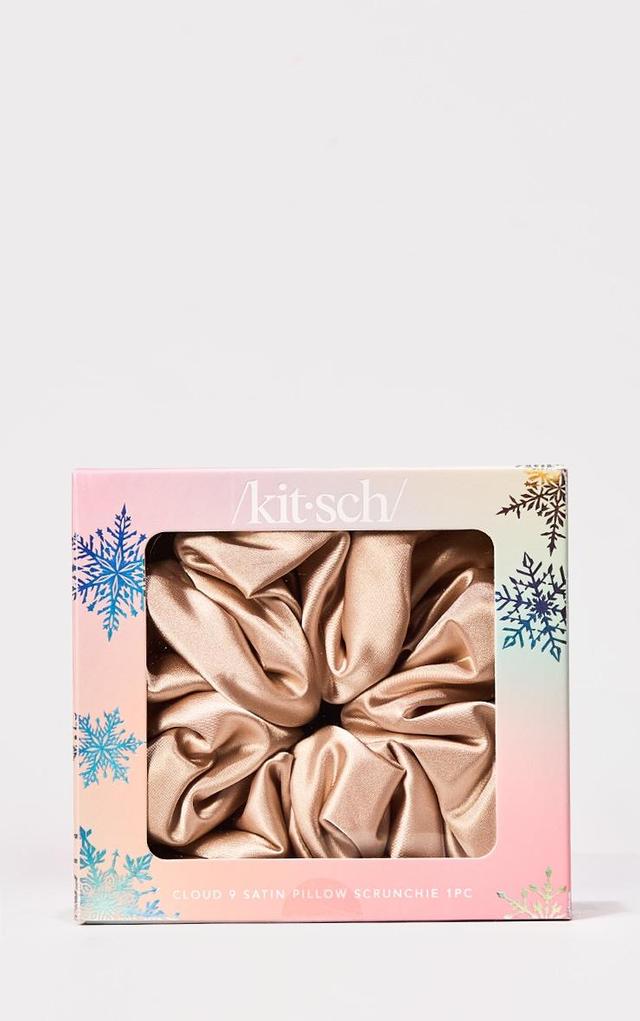 Kitsch Cloud 9 Satin Pillow Scrunchie - Champagne Product Image