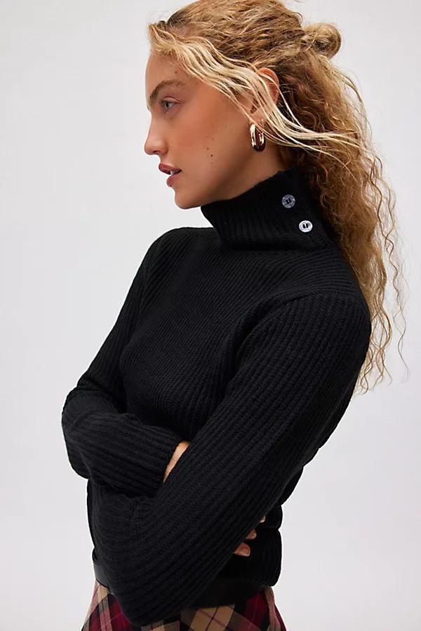 BDG Grayson Buttoned Turtleneck Sweater Womens at Urban Outfitters Product Image