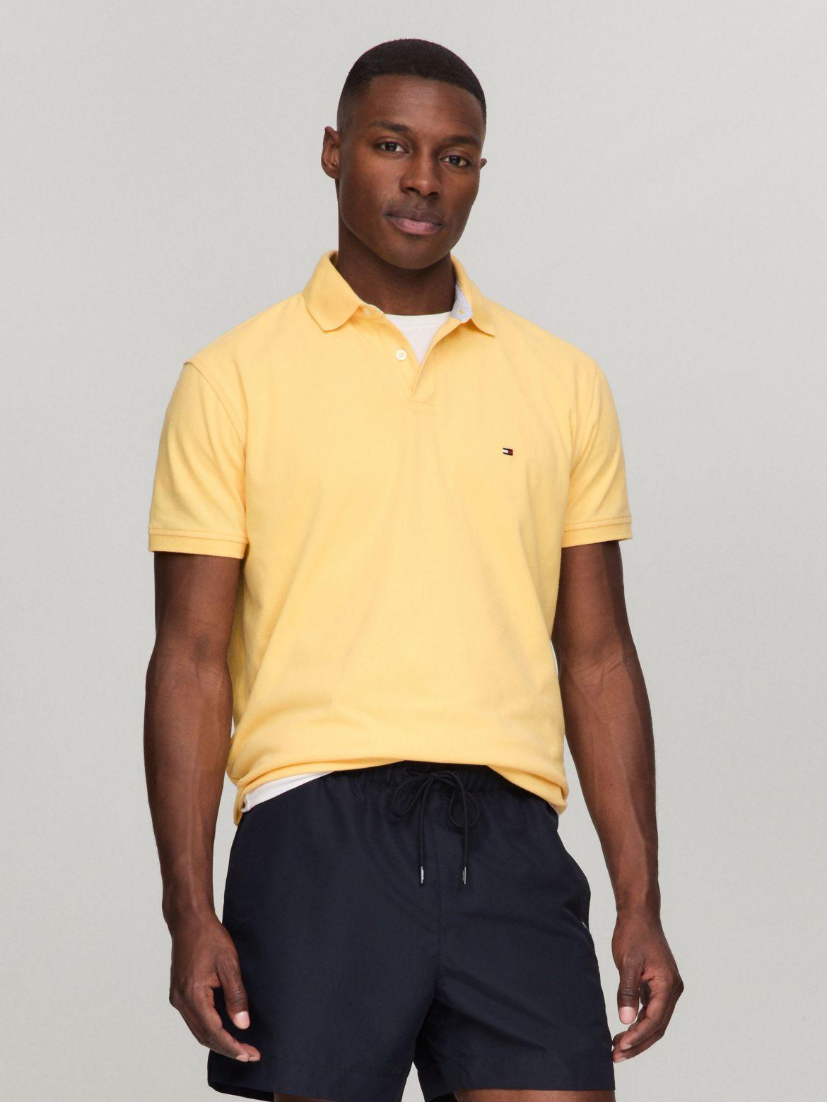 Tommy Hilfiger Men's Stretch Regular Fit Tommy Polo Product Image