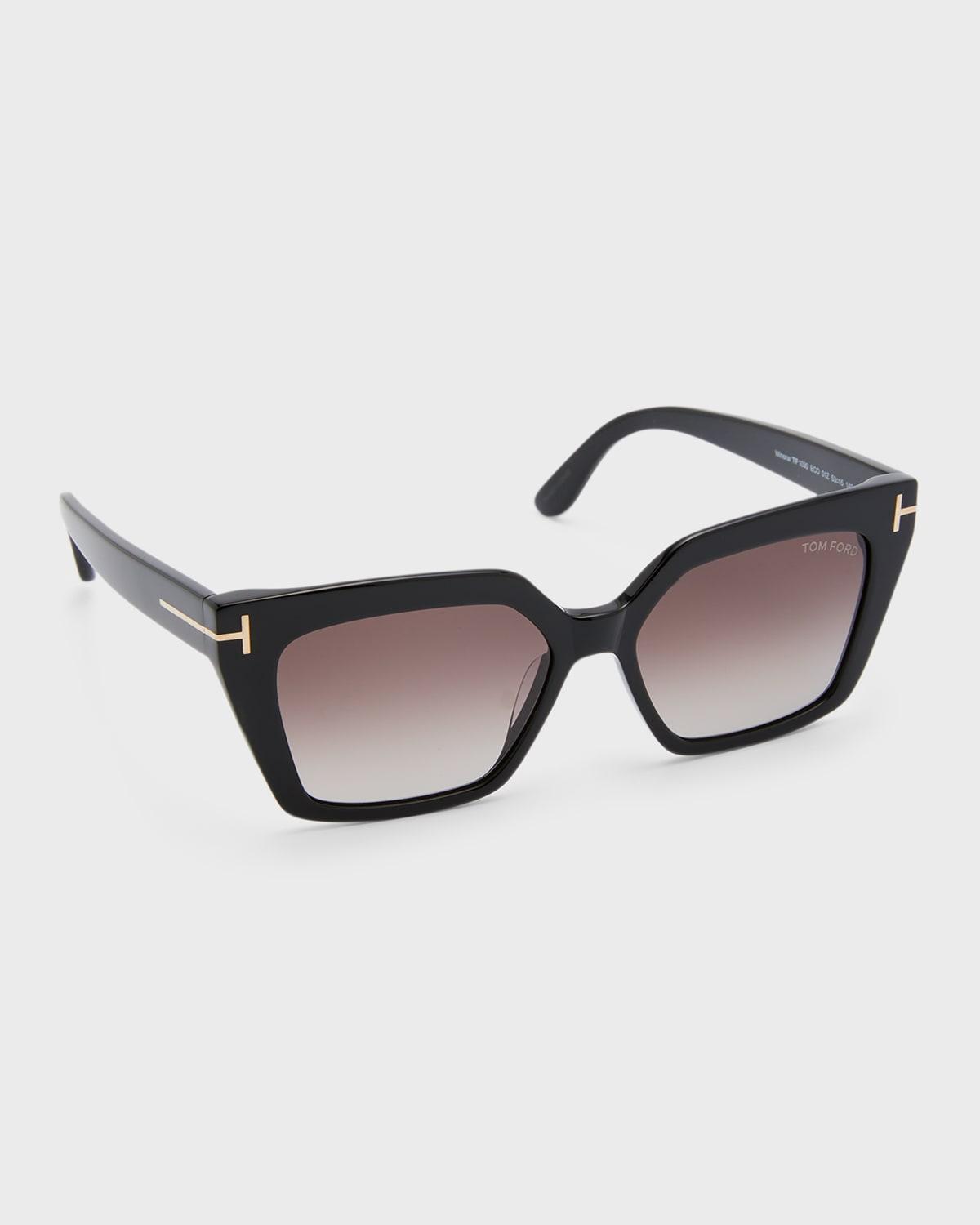 TOM FORD Winona 53mm Gradient Cat Eye Sunglasses Product Image