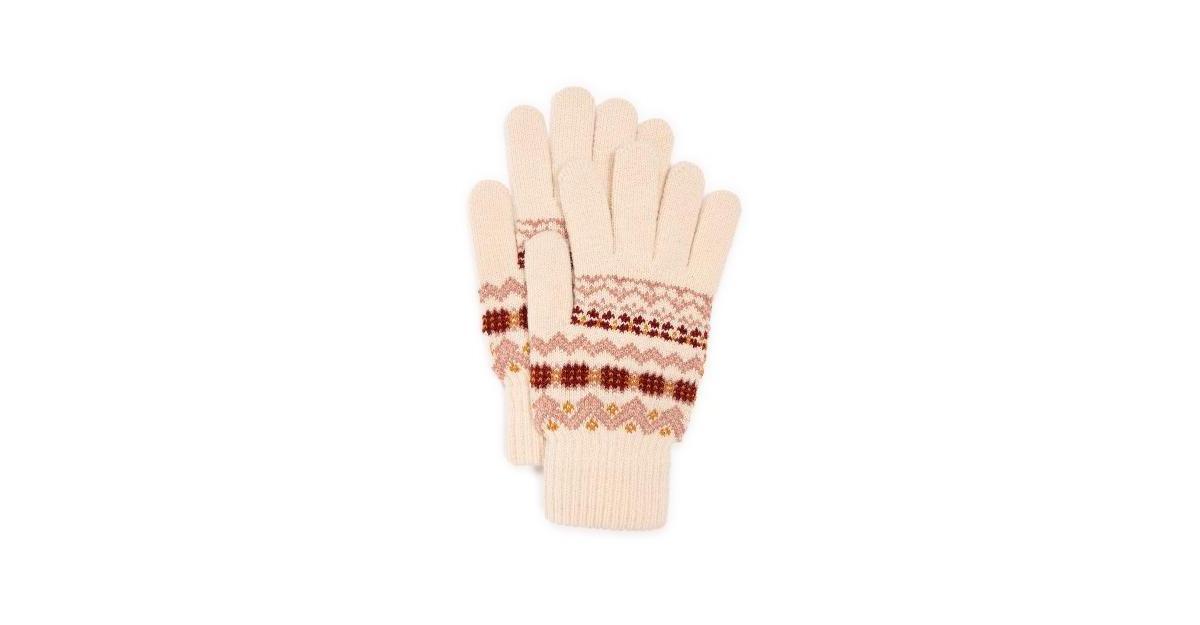 Womens MUK LUKS Wool Blend Gloves Product Image