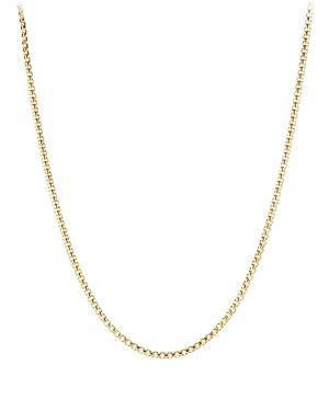 Mens Chain Collection 18K Gold Necklace Product Image