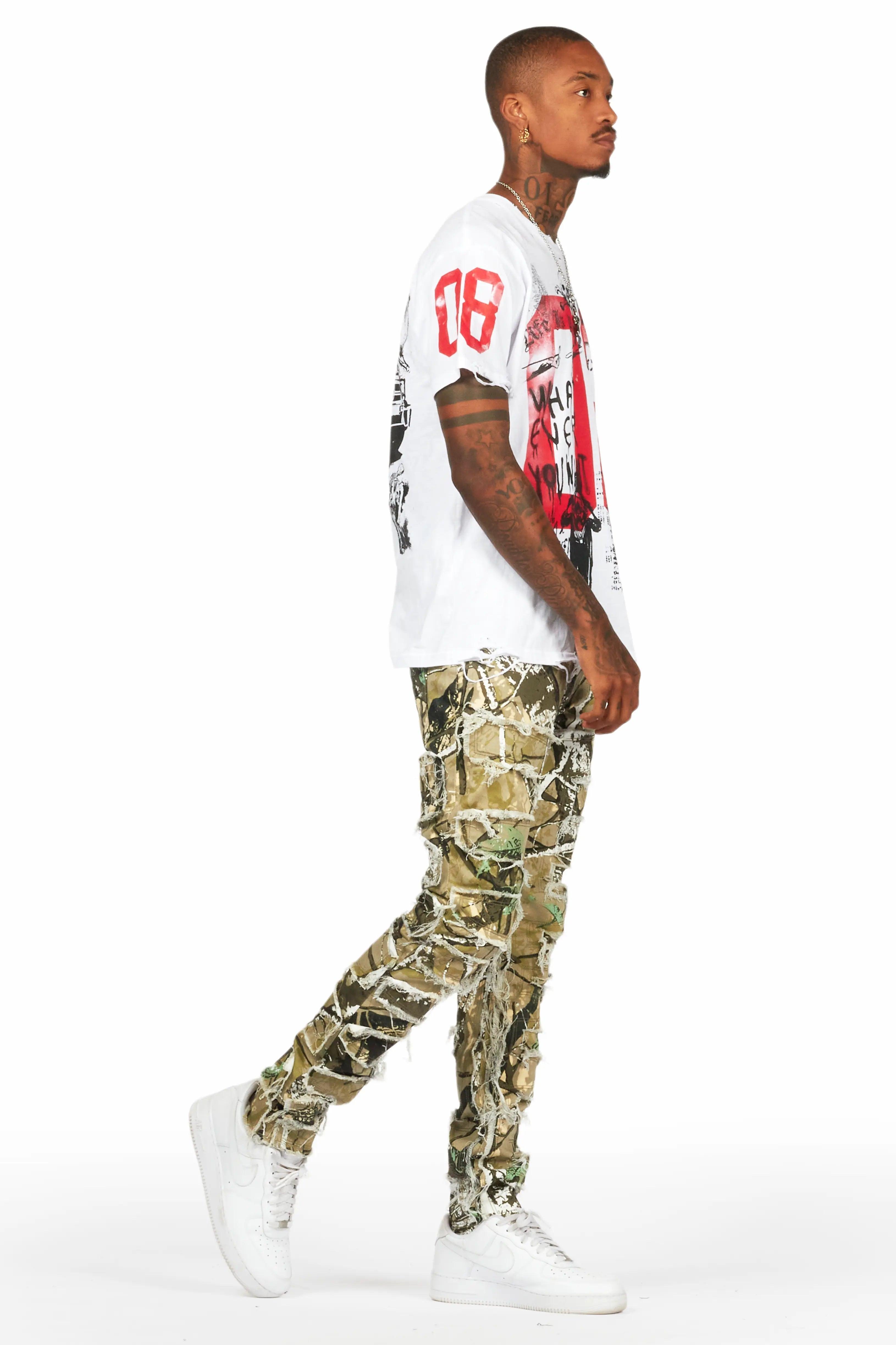 Shake Tree Camo Slim Fit Jean Male Product Image