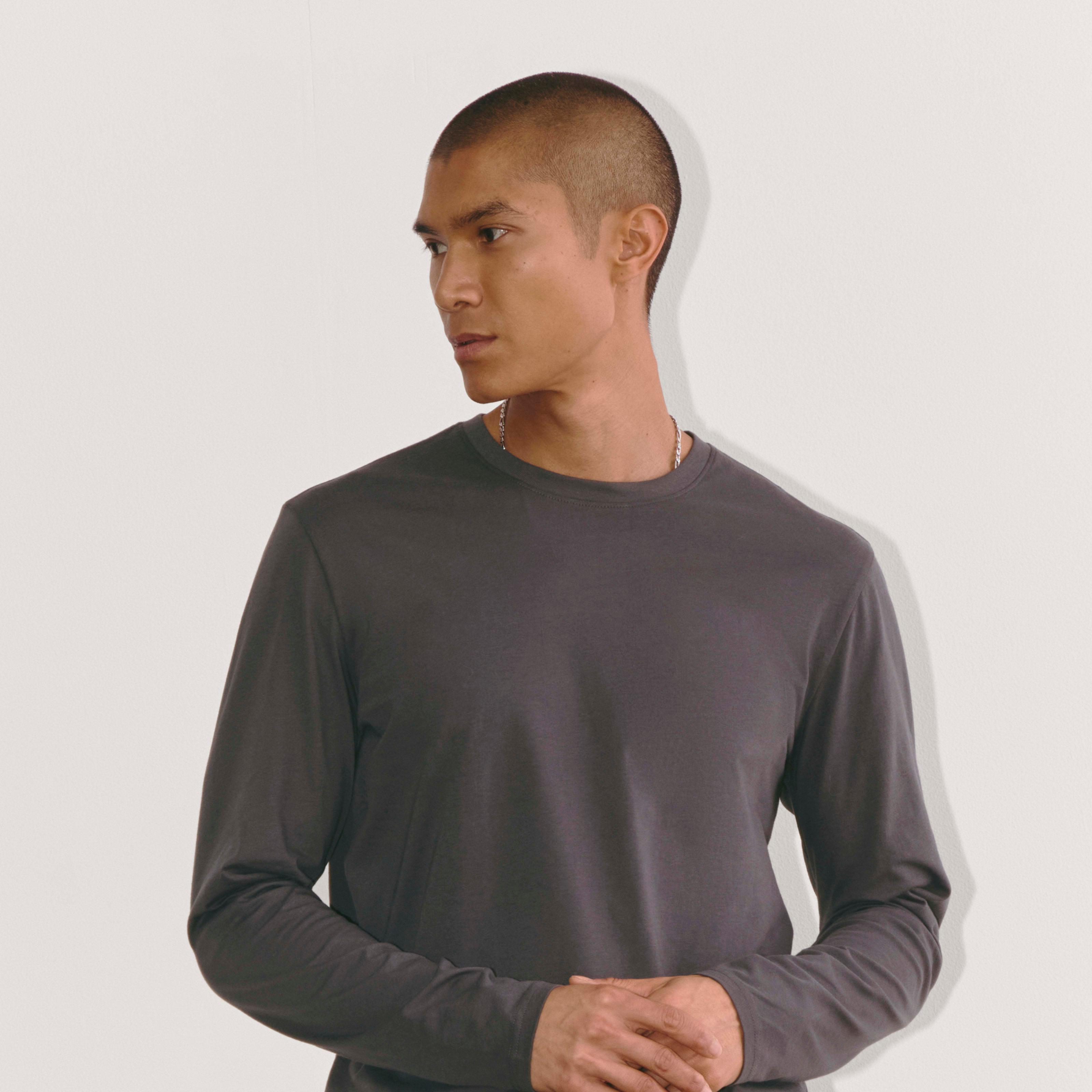 The Essential Organic Long-Sleeve Tee Product Image