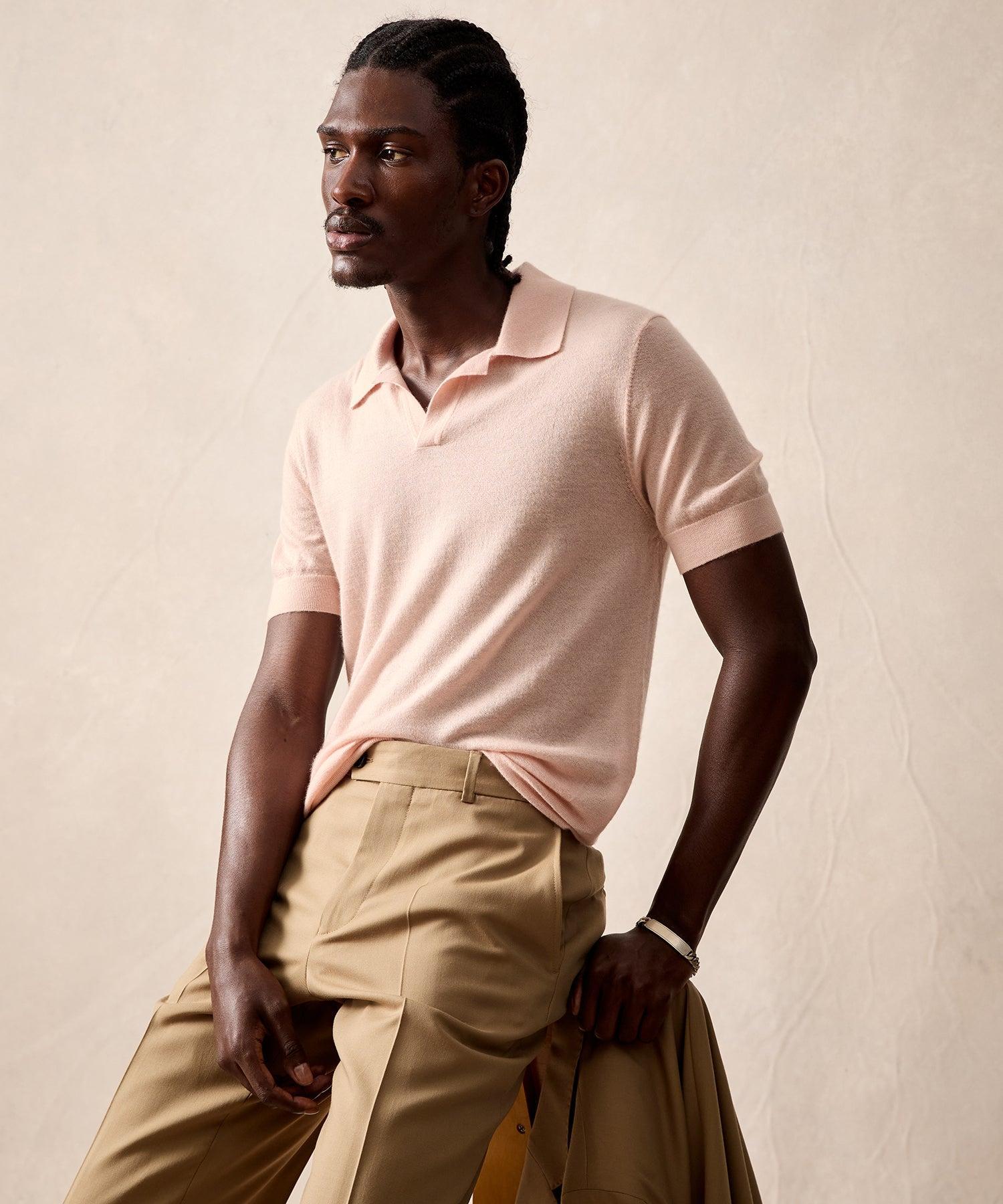 Premium Cashmere Montauk Polo Product Image