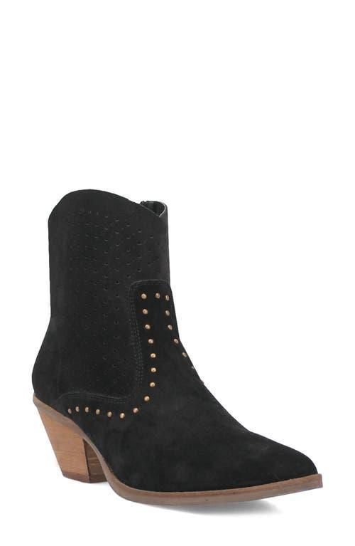 Dingo Miss Priss Suede Studded Western Booties Product Image