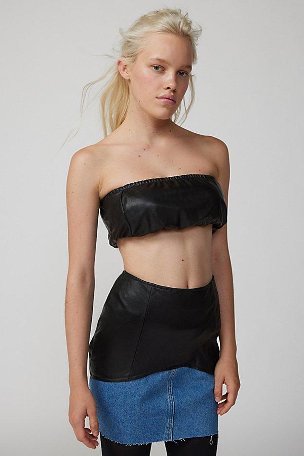 Urban Renewal Remade Leather Tube Top Womens at Urban Outfitters product image