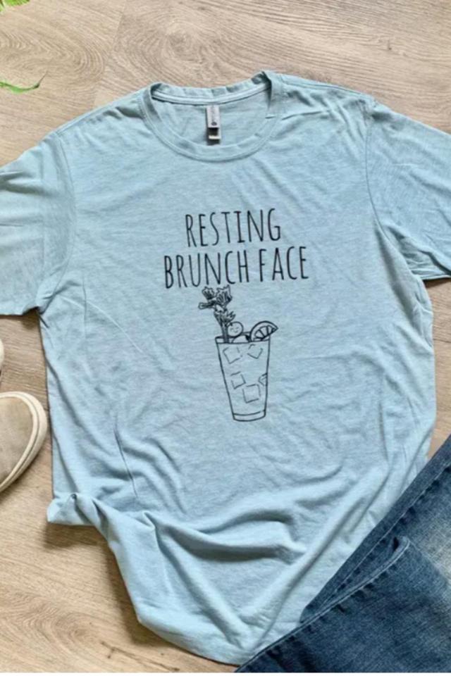 Resting Brunch Face - Funny Men's Tee Male Product Image