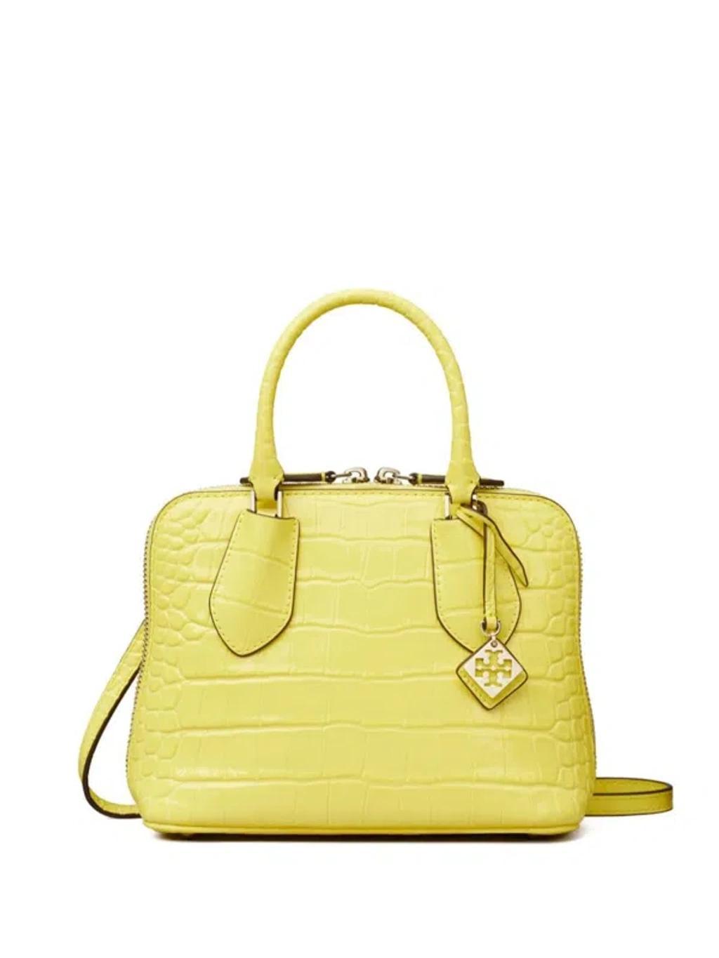 TORY BURCH Mini Swing Top-handle Bag In Yellow Product Image