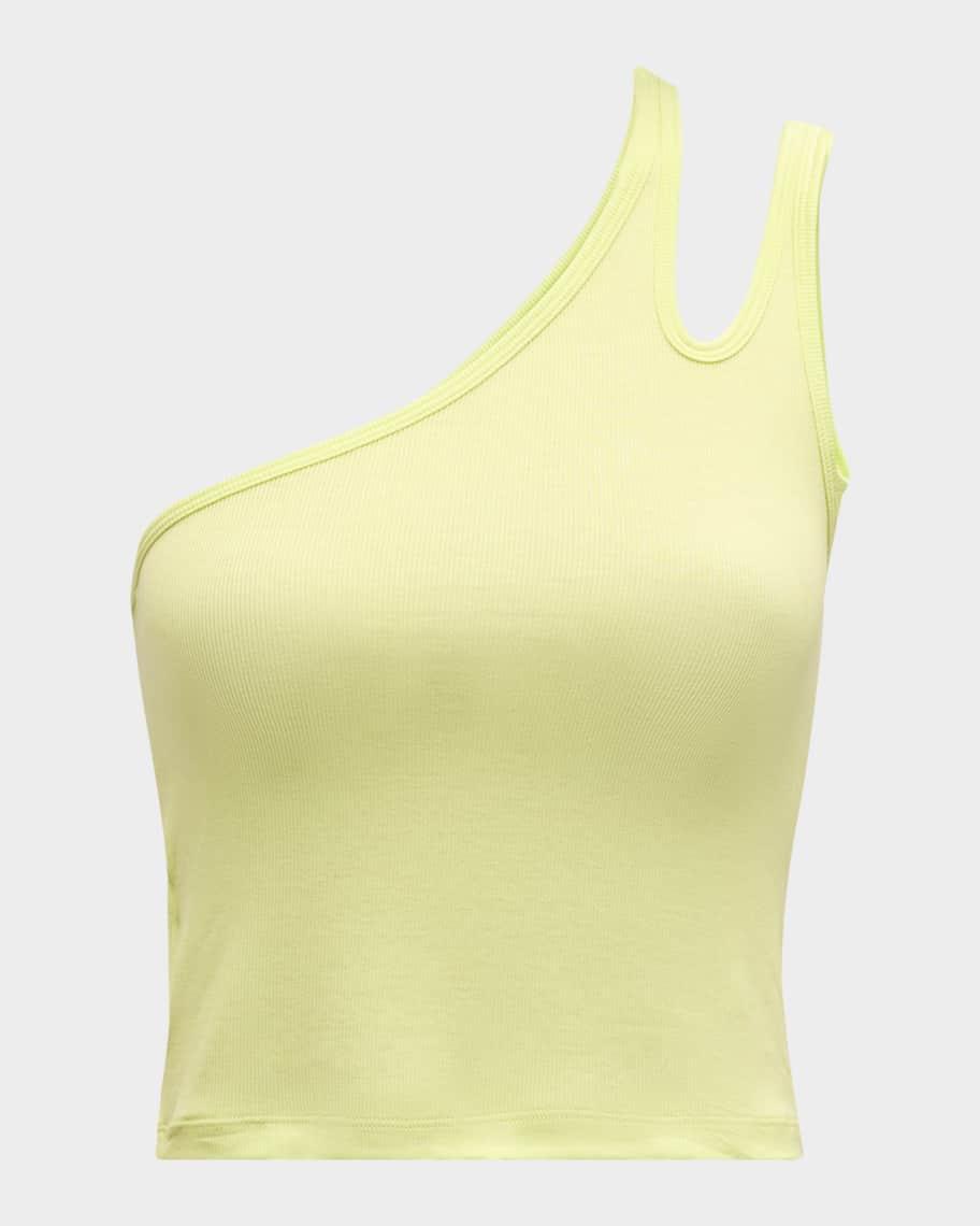 Ribbed Cut-Out Tank Top Product Image